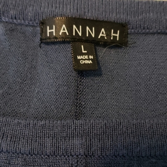 HANNAH Cold Shoulder Tunic Sweater Cornflower Blue - Picture 6 of 8